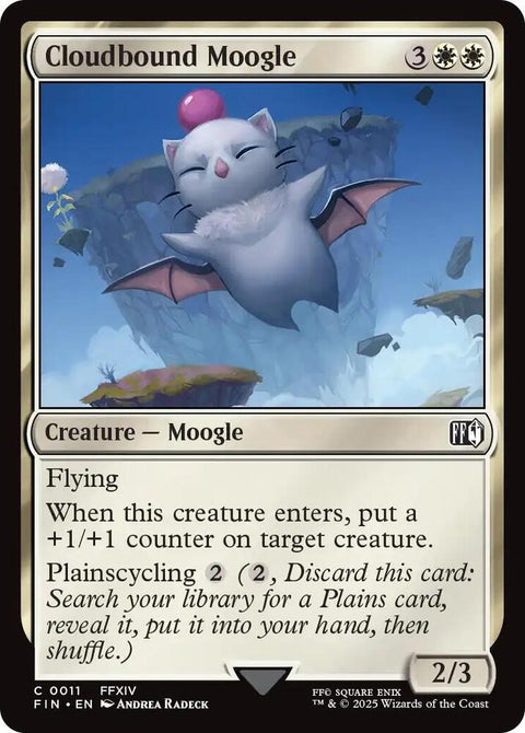 MTG | Cloudbound Moogle | Final Fantasy