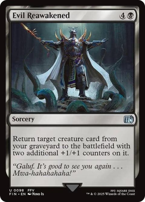 MTG | FOIL Evil Reawakened | Final Fantasy
