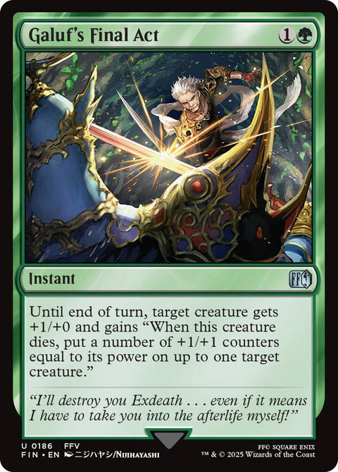 MTG | Galuf's Final Act | Final Fantasy