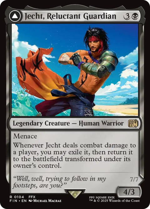 MTG | Jecht, Reluctant Guardian | Final Fantasy