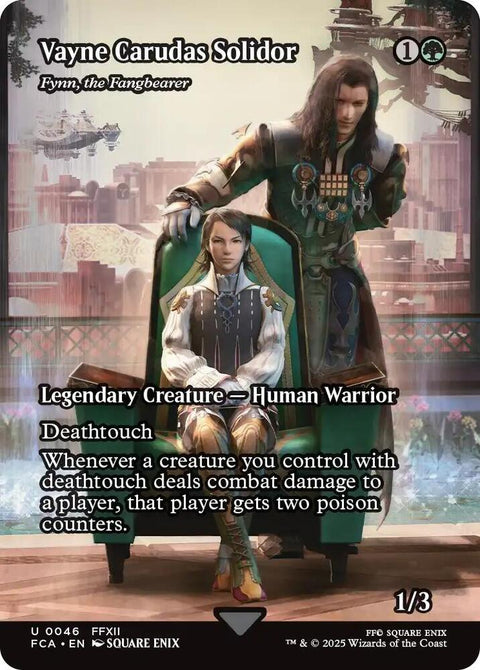 MTG | Vayne Carudas Solidor / Fynn, the Fangbearer | Final Fantasy: Through the Ages