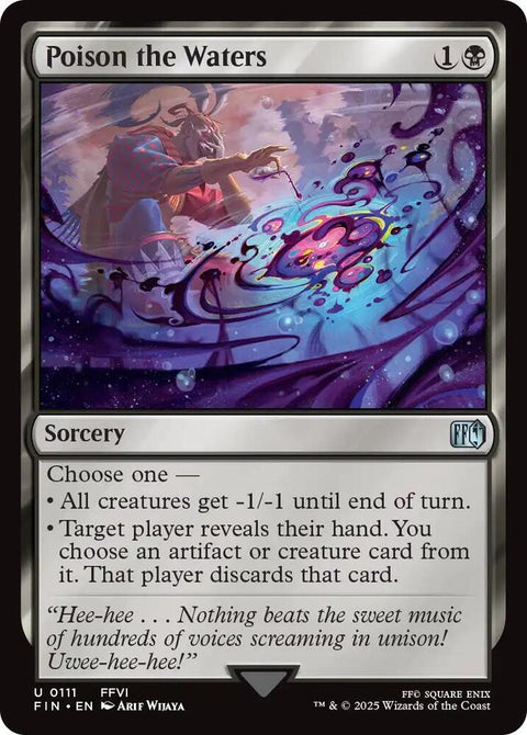 MTG | Poison the Waters | Final Fantasy