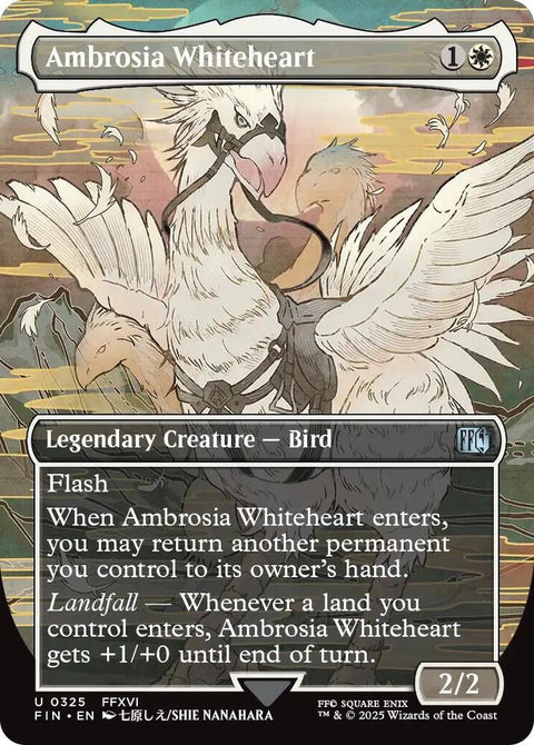 MTG | FOIL Ambrosia Whiteheart | Final Fantasy Collectors
