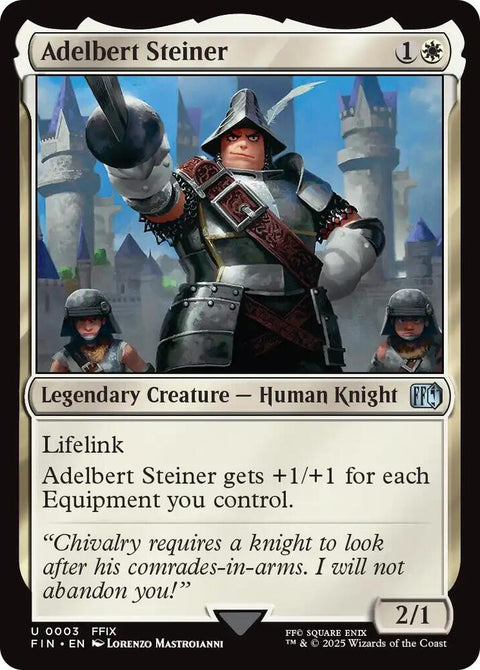 MTG | FOIL Adelbert Steiner | Final Fantasy