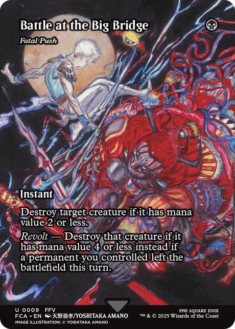 MTG | Battle At The Big Bridge / Fatal Push | Final Fantasy: Through the Ages