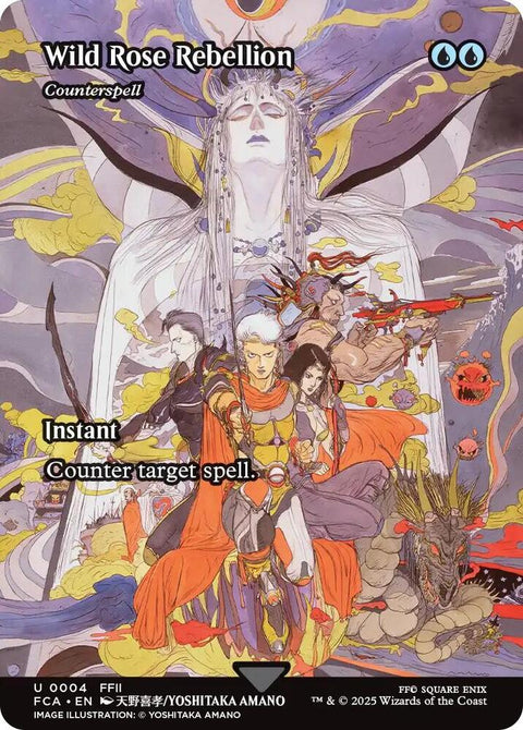 MTG | Wild Rose Rebellion / Counterspell | Final Fantasy: Through the Ages