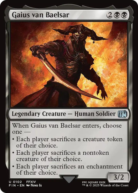 MTG | Gaius van Baelsar | Final Fantasy