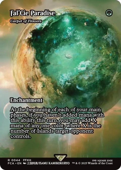 MTG | Fal'Cie Paradise / Carpet of Flowers | Final Fantasy: Through the Ages