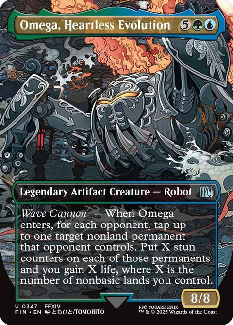 MTG | FOIL Omega, Heartless Evolution | Final Fantasy Collectors