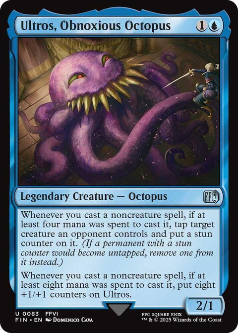 MTG | Ultros, Obnoxious Octopus | Final Fantasy