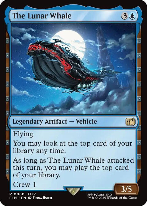 MTG | FOIL The Lunar Whale | Final Fantasy