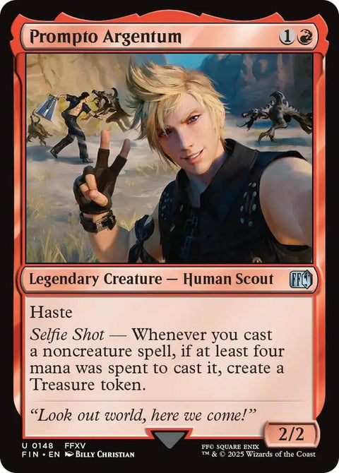 MTG | Prompto Argentum | Final Fantasy
