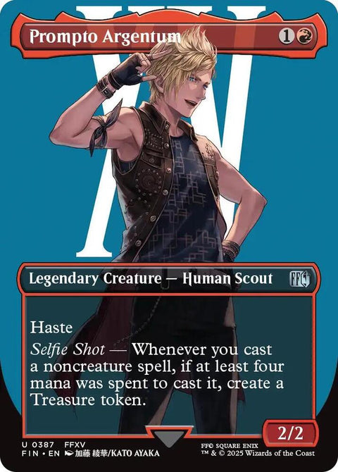 MTG | Prompto Argentum | Final Fantasy Collectors