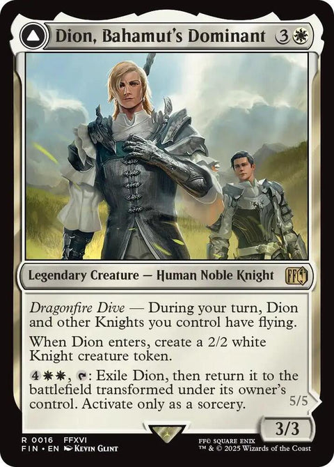 MTG | Bahamut, Warden of Light | Final Fantasy