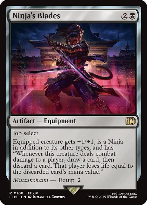 MTG | Ninja's Blades | Final Fantasy