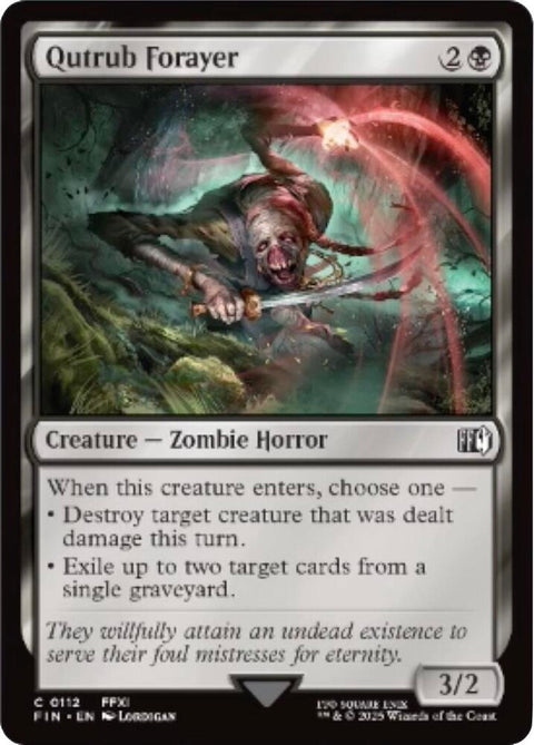 MTG | Qutrub Forayer | Final Fantasy