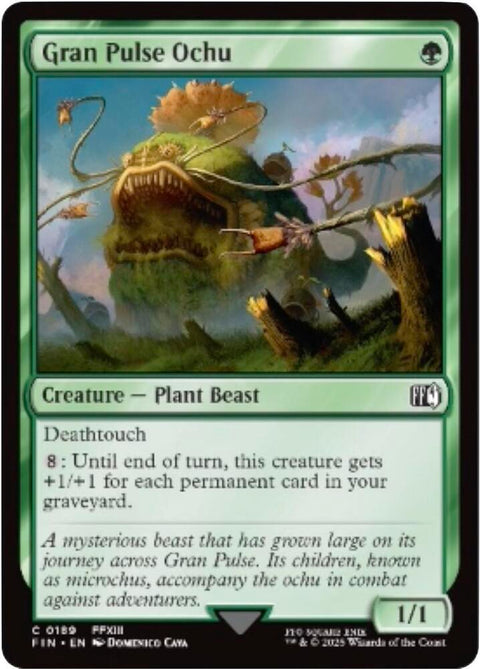 MTG | Gran Pulse Ochu | Final Fantasy