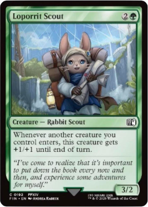 MTG | Loporrit Scout | Final Fantasy