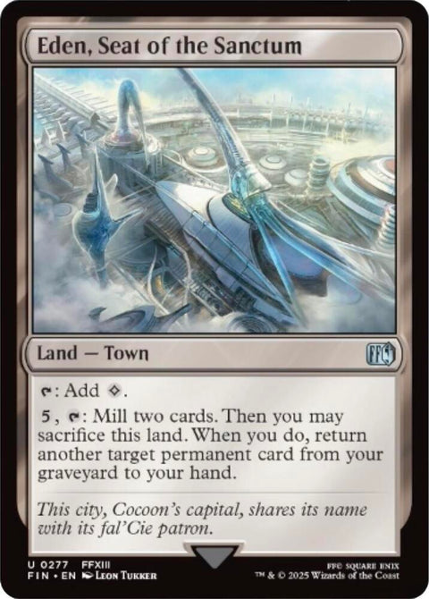 MTG | Eden, Seat of the Sanctum | Final Fantasy