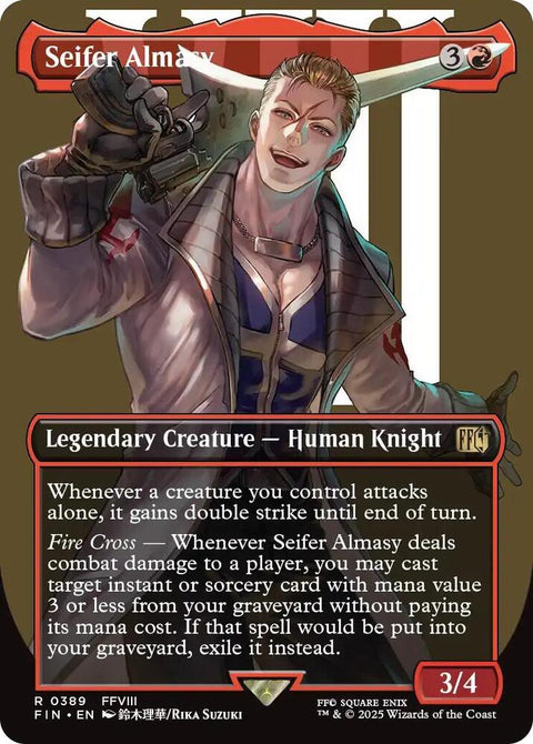 MTG | FOIL Seifer Almasy | Final Fantasy Collectors