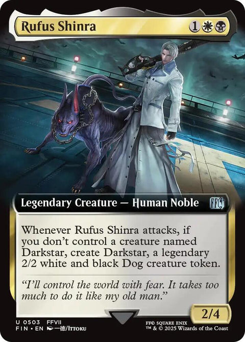 MTG | Rufus Shinra | Final Fantasy Collectors