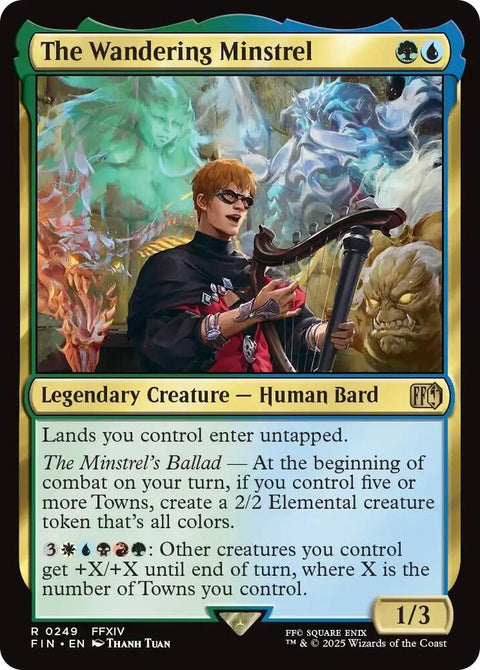 MTG | The Wandering Minstrel | Final Fantasy