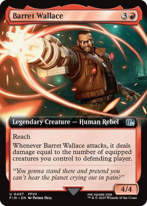 MTG | Barret Wallace | Final Fantasy Collectors