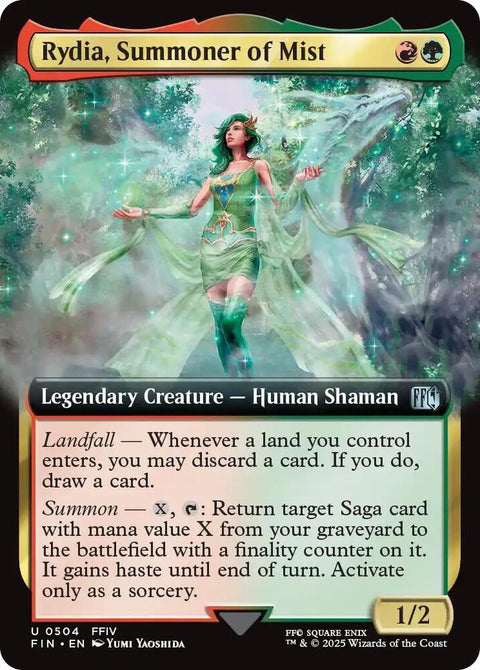 MTG | Rydia, Summoner of Mist | Final Fantasy Collectors