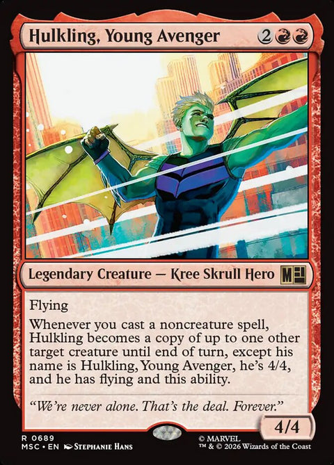 Hulkling, Young Avenger (Foil)