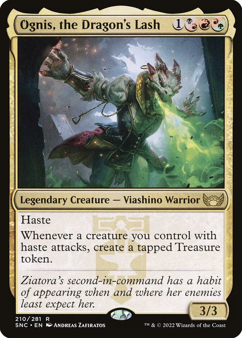 Ognis, the Dragon's Lash (Foil)