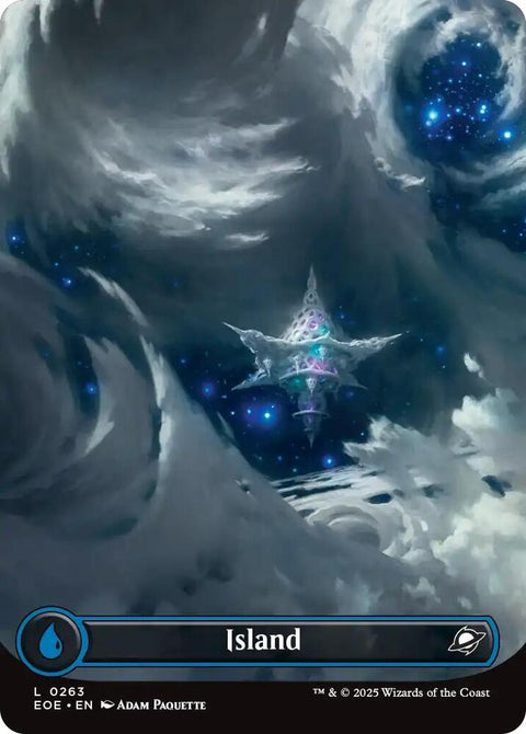 MTG | FOIL Island | Edge of the Eternities Collectors