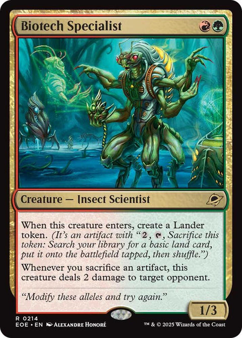 MTG | Biotech Specialist | Edge of the Eternities