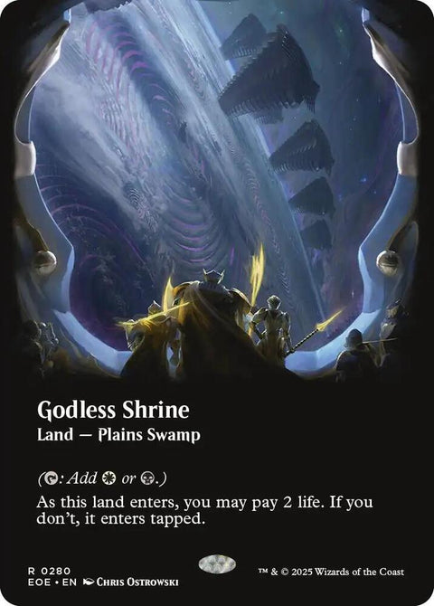 MTG | FOIL Godless Shrine | Edge of the Eternities Collectors