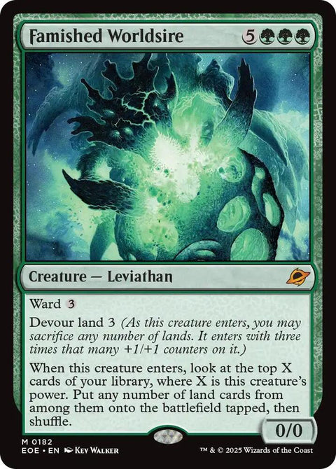 MTG | Famished Worldsire | Edge of the Eternities