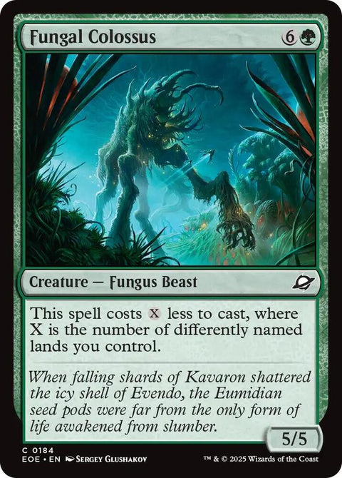 MTG | FOIL Fungal Colossus | Edge of the Eternities