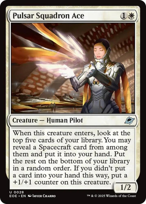 MTG | Pulsar Squadron Ace | Edge of the Eternities