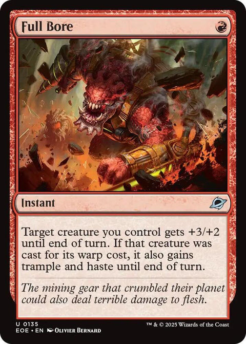 MTG | FOIL Full Bore | Edge of the Eternities