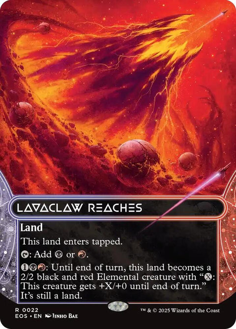 MTG | Lavaclaw Reaches | Edge of the Eternities: Stellar Sights