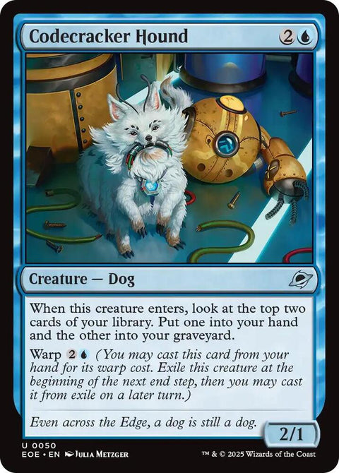 MTG | Codecracker Hound | Edge of the Eternities