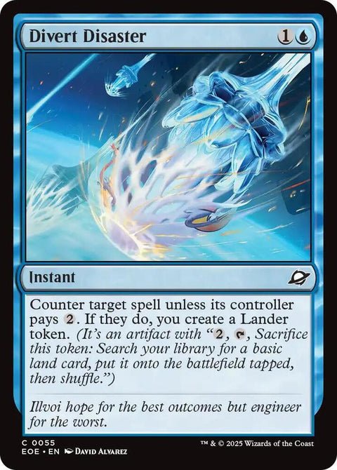 MTG | FOIL Divert Disaster | Edge of the Eternities