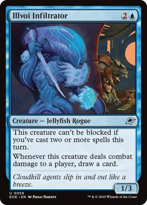 MTG | FOIL Illvoi Infiltrator | Edge of the Eternities