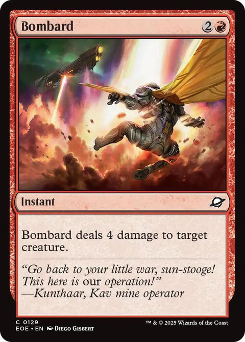 MTG | FOIL Bombard | Edge of the Eternities