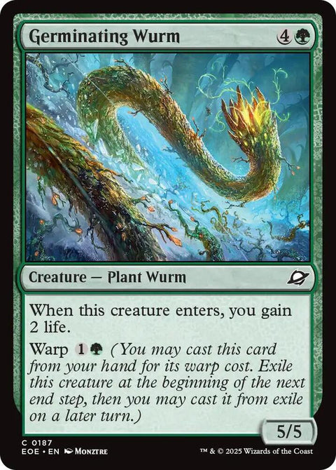 MTG | Germinating Wurm | Edge of the Eternities