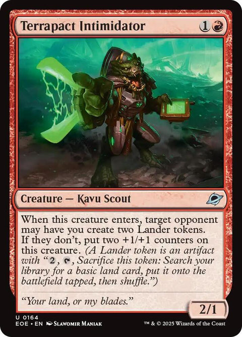MTG | Terrapact Intimidator | Edge of the Eternities