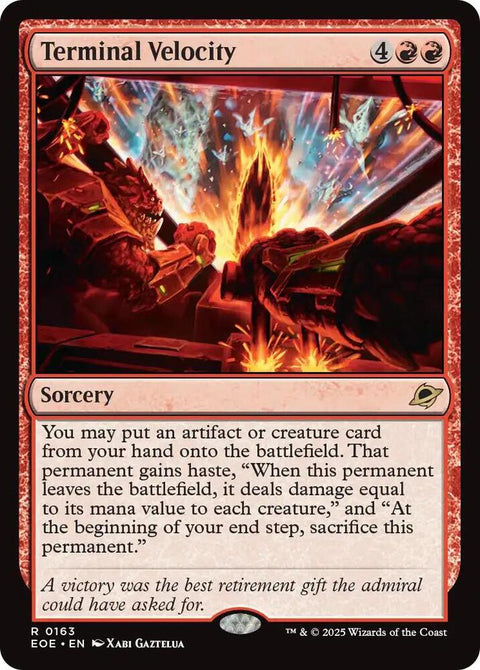 MTG | Terminal Velocity | Edge of the Eternities