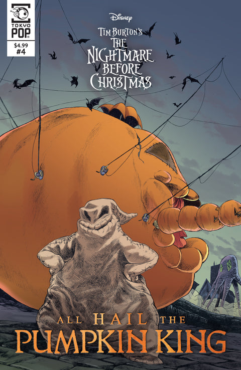 Disney Tim Burton's The Nightmare Before Christmas: All Hail the Pumpkin King, Issue #4 Tokyopop Joshua Pruett Deborah Allo