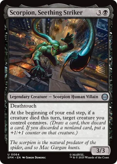 Scorpion, Seething Striker (Foil)