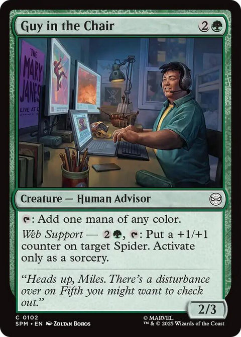 Guy in the Chair (Foil)