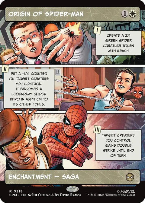 Origin of Spider-Man (Borderless) (Foil)