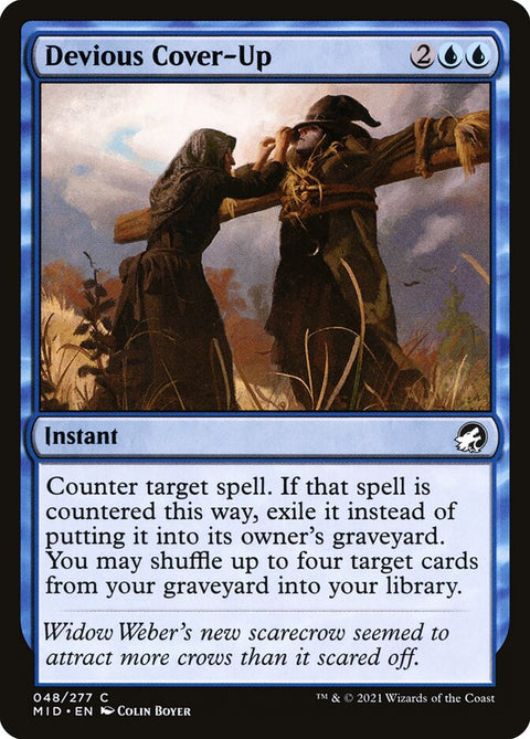 Devious Cover-Up (Foil)
